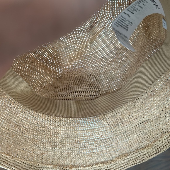 ❗️Price Firm❗️ Raffia Bucket Hat from Loewe Size 57 - Picture 11 of 11